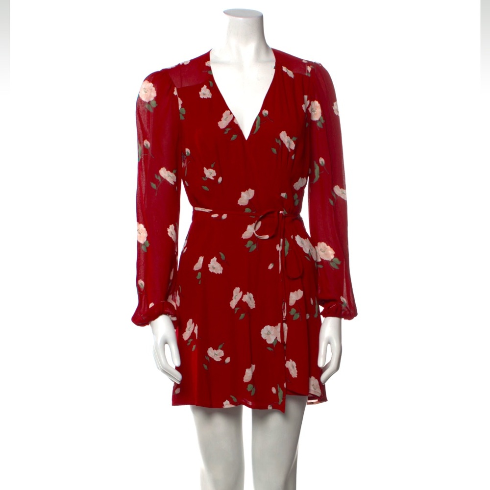 Reformation wrap dress